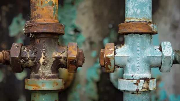 Old lead water pipes removed and replaced in Devon